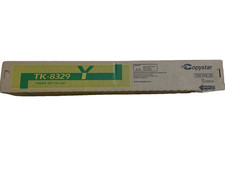 Copystar/Kyocera TK-8329 / TK-8327 YELLOW Toner Genuine OEM for TASKalfa 2551ci