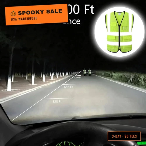 Reflective Safety Vest for Men Women Construction Vest Meet ANSI/ISEA Standard image 5