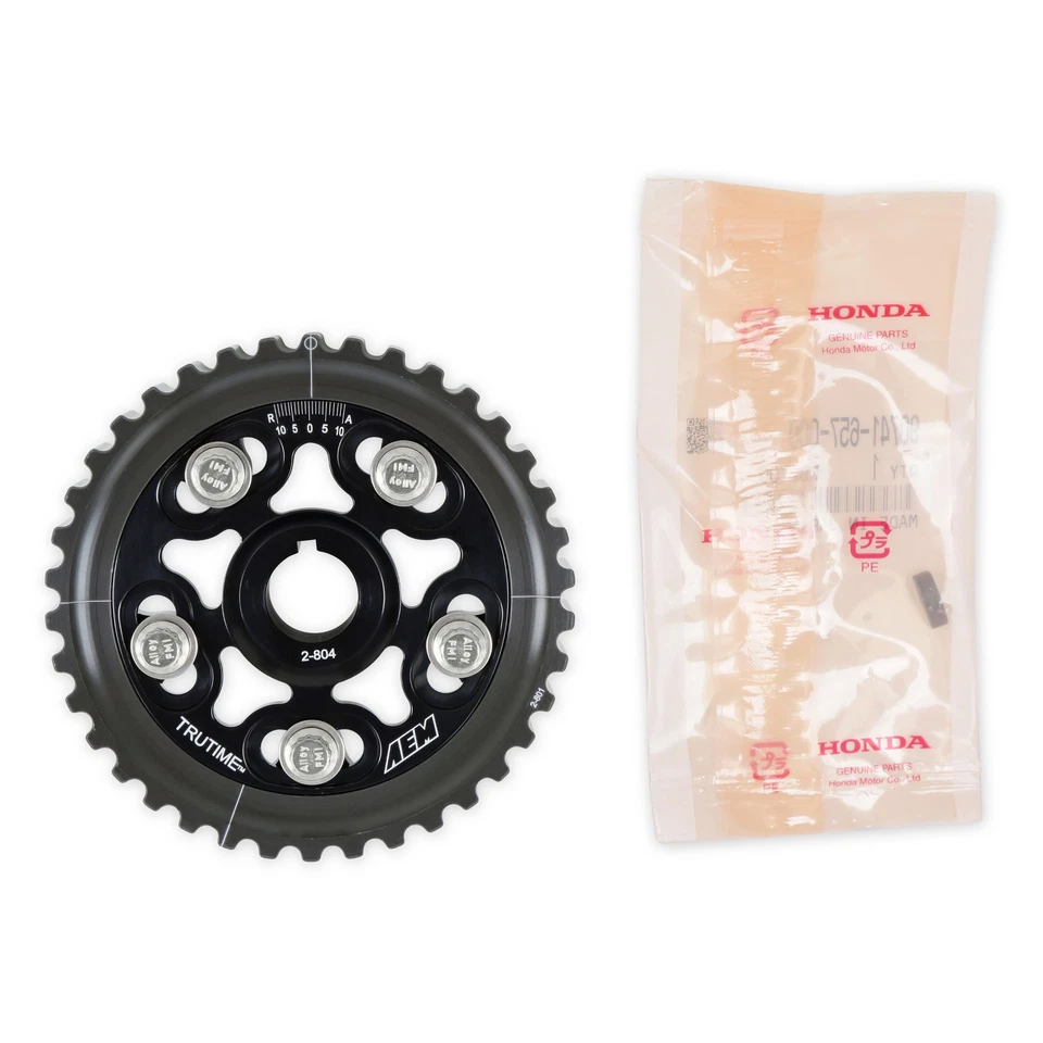 AEM 23-804BK Tru-Time Adjustable Cam Gear - Image 2 of 4