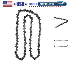 Chainsaw Chain 20” Saw Chain 0.325” Pitch, 0.058” Gauge Chainsaw 76 Drive Lin...