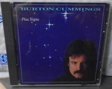 Burton Cummings - Plus Signs - CD - 1990 - Capitol Records/EMI - 11 Tracks - LN