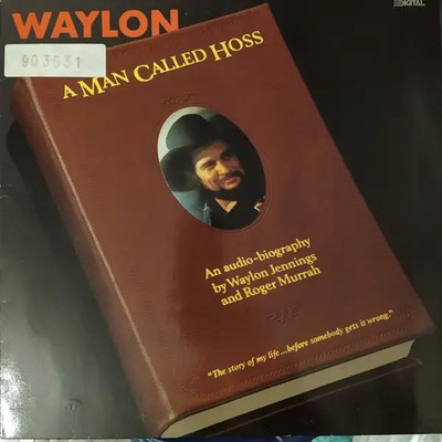 Waylon Jennings A Man Called Hoss NEAR MINT MCA Records Vinyl LP