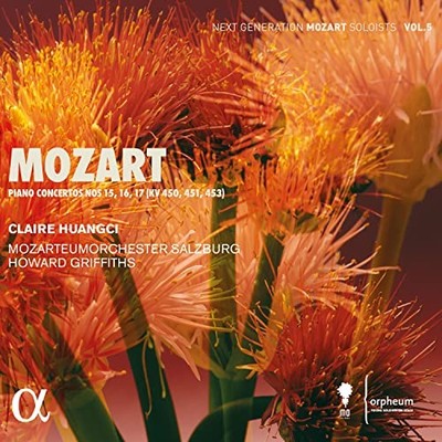 CLAIRE HUANGCI  MOZA - MOZART PIANO CONCERTOS NOS 15 - CD - G4z