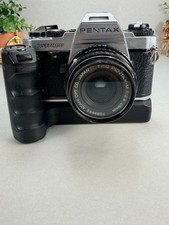 Vintage Pentax Super Program 35mm SLR Camera SMC Pentax-M 28mm f/2.8 Lens