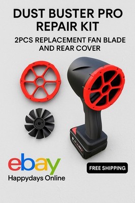 Dust Buster Pro Replacement Blade Kit - 2pcs - Free Shipping