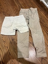 Crewcuts J Crew Gapkids Boys Khaki Pants And Shorts Size 8