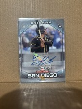 Topps Autographed Trent Grisham San Diego Padres Card Lot 2020 Bowman's Best