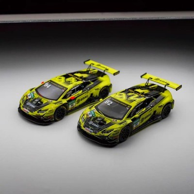 TH 1:64 Huracan GT3 Evo 2-DTM 2023 No. 94 No. 92 Alloy Car Model