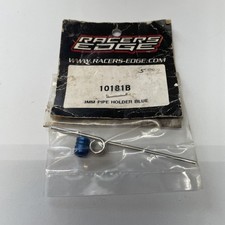 Racers Edge 3mm Blue Tuned Pipe Holder RCE10181B
