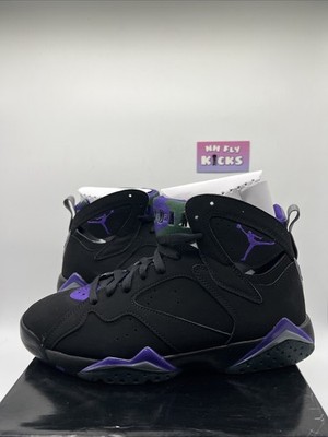 Size 8 - Air Jordan 7 Retro PE Ray Allen Black NEW (With Box