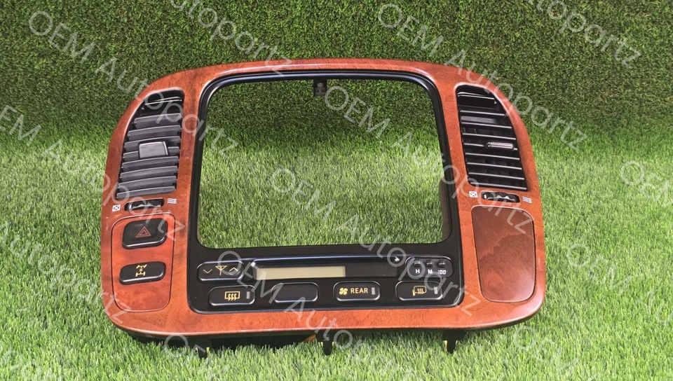 LEXUS LX470 2001-2002 control de clima bisel ventilación 84010-60220 OEM Foto 3 de 4