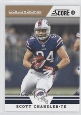 2012 Score Gold Zone Scott Chandler #271 0a1