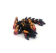 3D Printed Fiery Baby Dune Striker (11 inches)