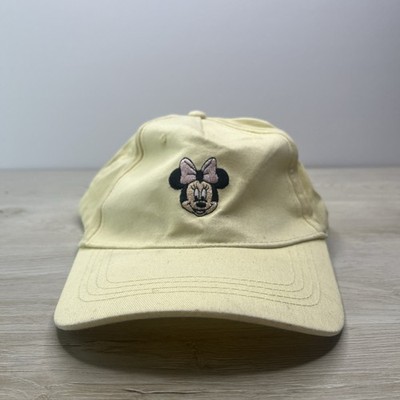 Mickey Mouse Hat Mickey Yellow Adjustable Hat Adult Fit Yellow Hat