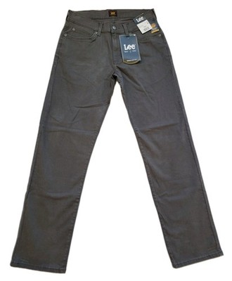 Lee Regular Fit Classic Style Jeans Men's Size 30x30 Gray Quality Denim