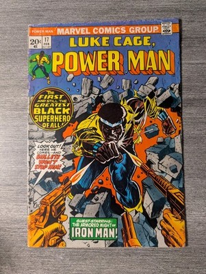 Luke Cage Power Man #17 Marvel Comics 1979 1st Powerman Issue VG+
