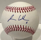 Royals Outfielder ISAAC COLLINS Signed Official MLB Baseball AUTO - JSA