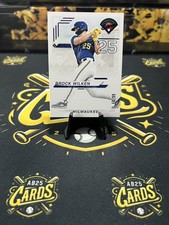 Brock Wilken 2025 Panini Prospect Edition Baseball Purple Foil /99 Brewers #30