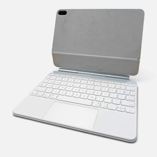 Apple Magic Keyboard iPad Air 13-inch M2 M3 6th 7th Gen White A3340 US MDFW4LL/A