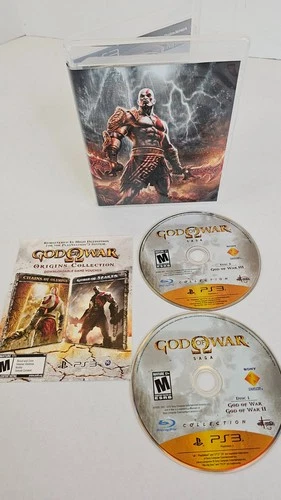 God of War Saga Dual Pack Sony PlayStation 3 PS3 W/ Insert Tested Fast Shipping