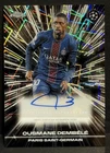 2025-26 Topps Chrome UCC PSG Ousmane Dembele Auto Black Lazer