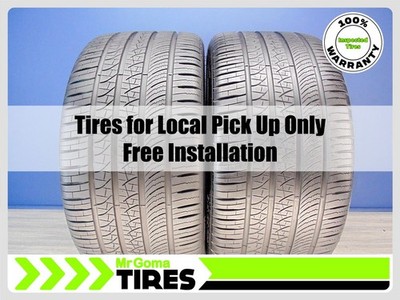 2 PIRELLI SCORPION ZERO AS NC0 XL 315/35R22 USED TIRES 8.5/32 TREAD 111V 3153522