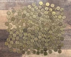 2Lb Lot of Amusement Tokens Gold Tone No Cash Value Eagle Coins