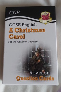 CGP GCSE 9 1 English A Christmas Carol Revision Question Cards Flashcards