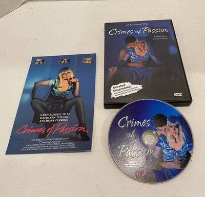 Crimes of Passion (DVD, 1984) Ken Russell Excellent Shape With Insert Excellent