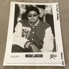 Michael Jackson Press Photo 8x10”. See Description.