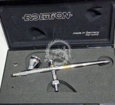 Aerograf EVOLUTION HS-126204 CR plus Harder Steenbeck dysza 0,15 i zbiornik 2ml