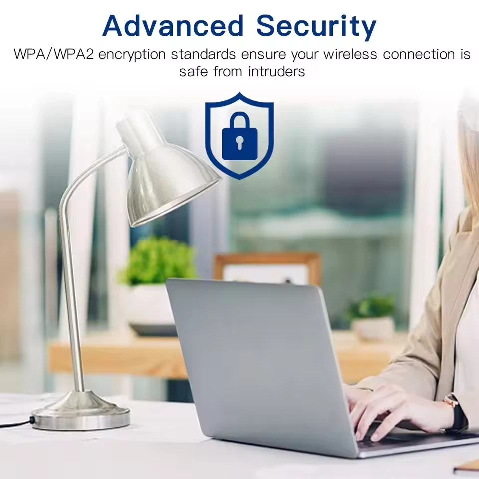 Derapid ac1200 wifi adapter bluetooth dual band 2,4 ghz/5ghz pcie drahtlose - Bild 4 von 4