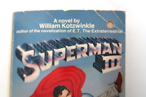SUPERMAN 3 movie tie-in Paperback book - Imagen 2 de 10