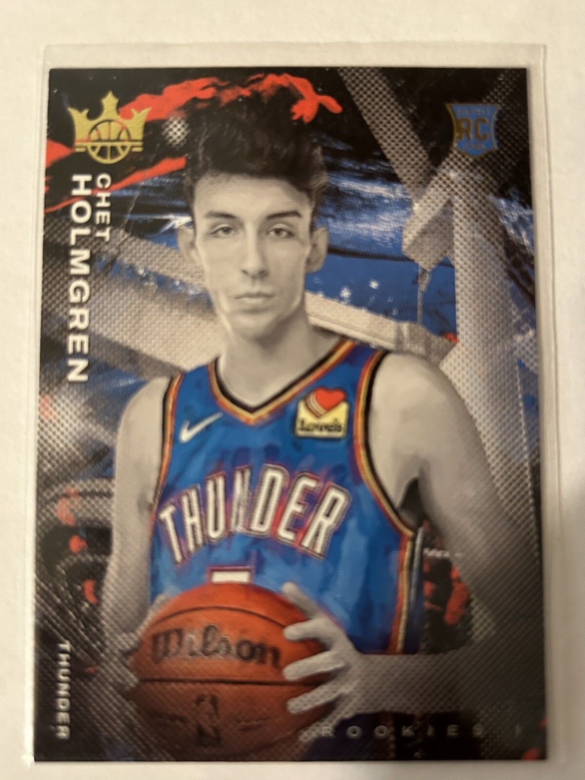 2022-23 Panini Court Kings Rookies I #74 CHET HOLMGREN Oklahoma City Thunder RC