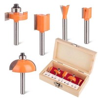 Hm FräSer Set Schaft 6Mm NutfräSer Profil Holzbearbeitung OberfräSer ZubehöR