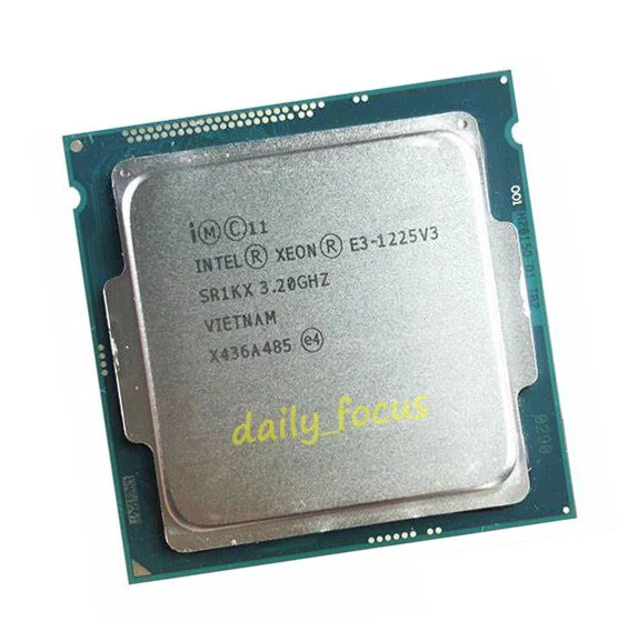 Intel Xeon E3-1225 v3 3.2 GHz LGA1150 4 cores 4 T SR1KX CPU Processor 8 MB - Image 2 of 4