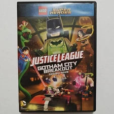 LEGO DC Comics Super Heroes: Justice League Gotham City Breakout DVD - VERY GOOD