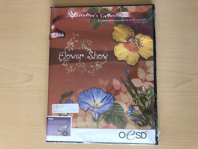 OESD Embroidery Designs #866 Flower Show - Multi-Format CD