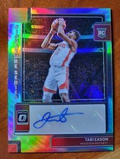 2022-23 Donruss Optic #SS-TES Tari Eason Signature Series Holo Houston Rockets
