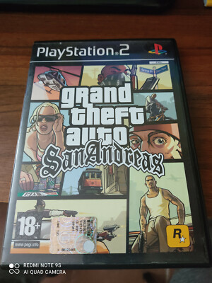 Grand theft Auto SanAndreas - Ps2 Pal ITA - used - no map