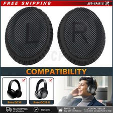 Ear Pad Cushion Replacement For Bose QuietComfort QC35 QC35II Earpad Headphones