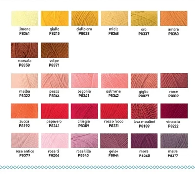 1 GOMITOLO LANA BRAVO - PERFETTO 133 MT. 100% ACRILICO (MEZ CUCIRINI) 100 COLORI