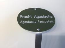 Pflanzen Kräuter Stecker 23 Cm  Alu  robust frostfest Garten Schild