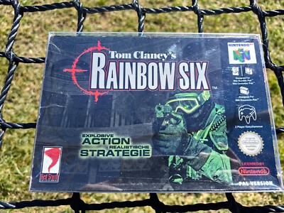 Tom Clancy's Rainbow Six Nintendo 64 N64 OVP