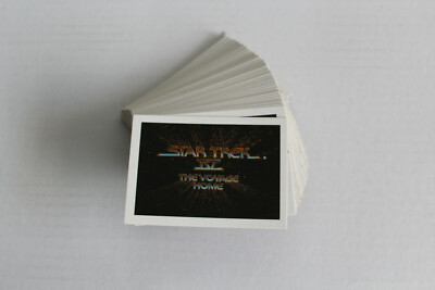 1986 F.T.T.C. ~Star Trek 4th Series ~ Complete Set ~ 60 Cards | eBay