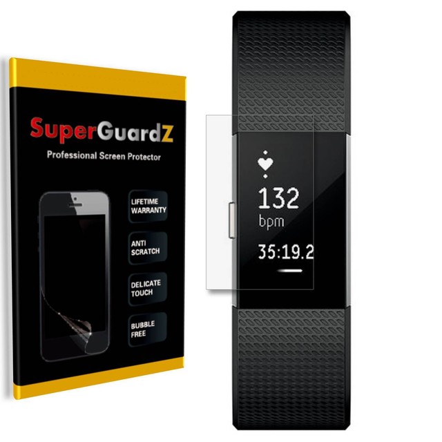 SuperGuardZ Full-Cover TPU Film for Fitbit Charge 2