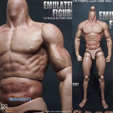 Us Zc Toys 16 Muscular Male 12 Action Figure Body For Hot Toys Head Sculpt Us Zc Toys 16 Muscular Male 12 Action Figure Body For Hot Toys Head Sculpt