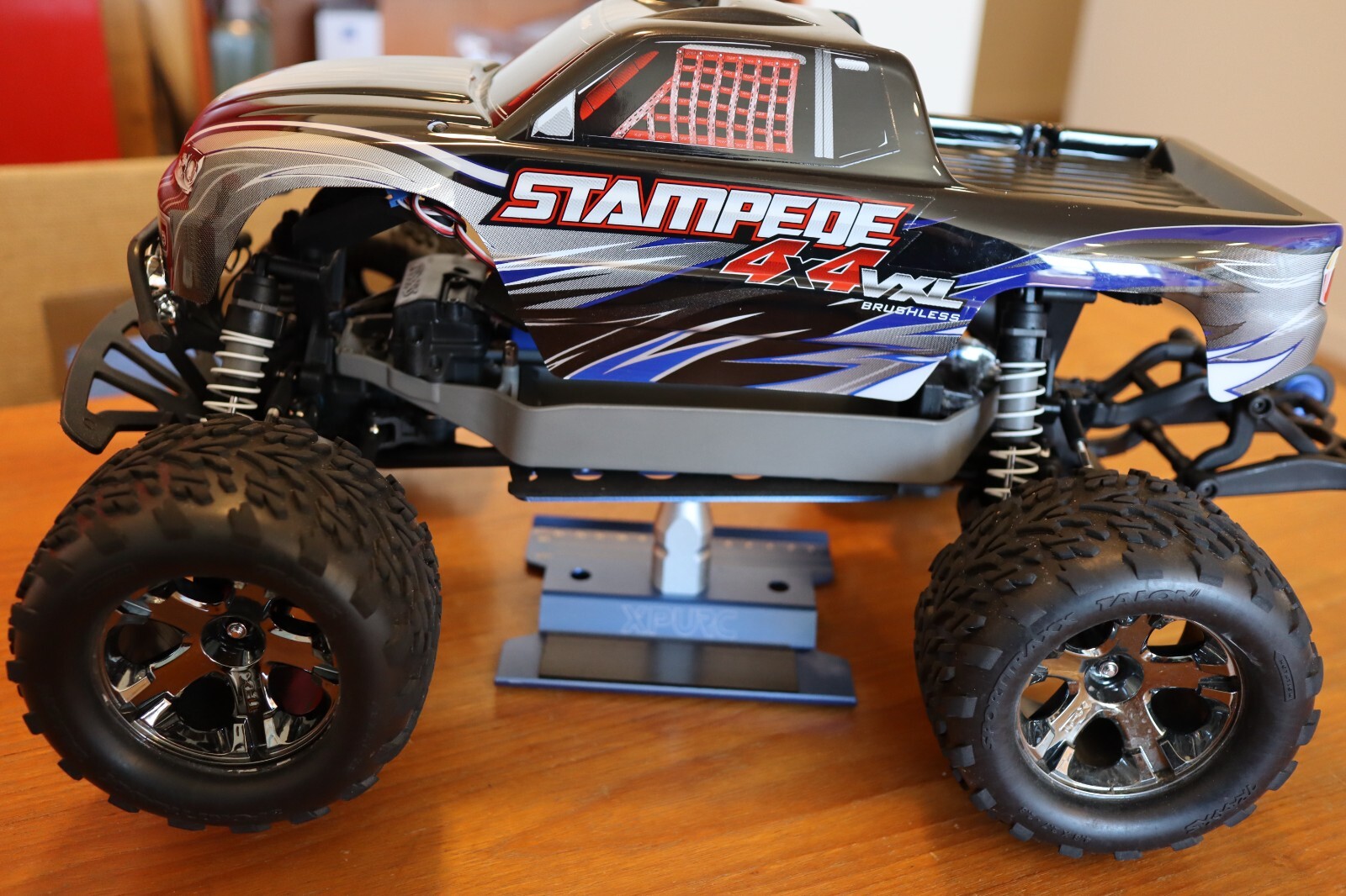 Traxxas Stampede 4x4 VXL Brushless w/batteries, accessories box of goodies! eBay