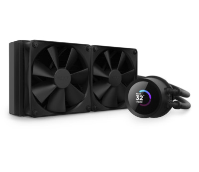 NZXT Kraken 280 2x140mm AiO CPU-Flüssigkeitskühler - Matt Schwarz Wasserkühlung