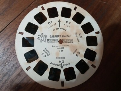 1981 GARFIELD THE CAT VIEW-MASTER only 1 reel - ABC - Loose (no Package)